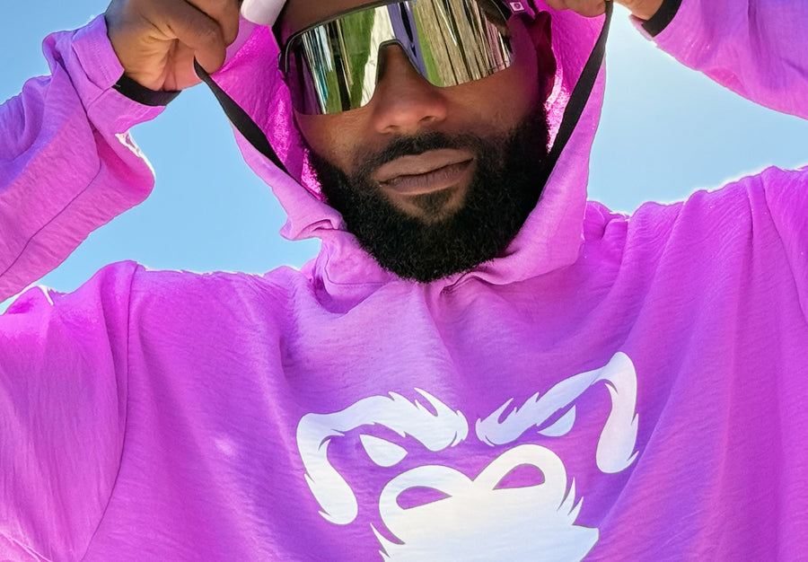 Air-Flow Long Sleeve Pullover: Canopy Mist Violet