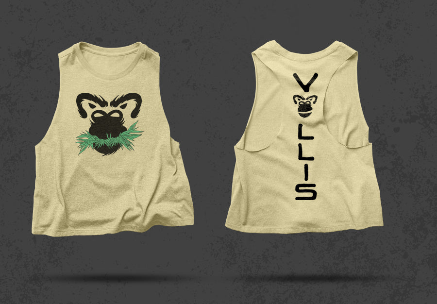 Kong Crop Top: Sunshine Banana Grass Edition