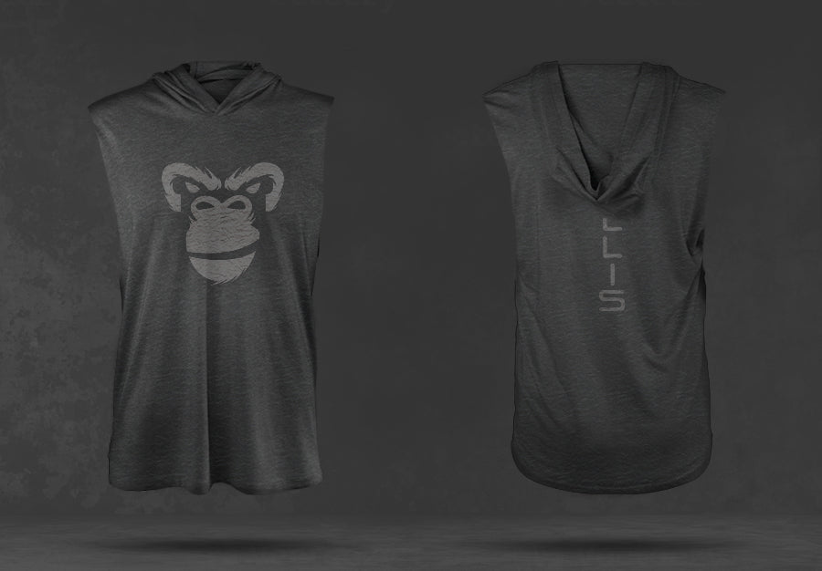 Air-Flow Sleeveless Pullover: Beastmode Black