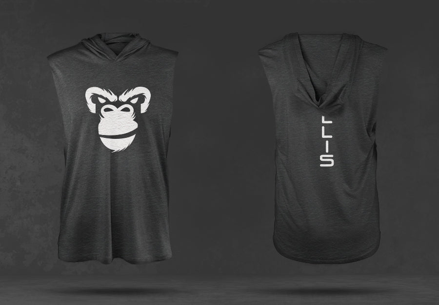 Air-Flow Sleeveless Pullover: Beastmode Black