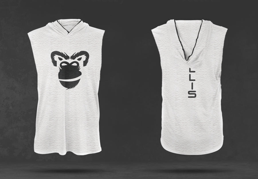 Air-Flow Sleeveless Pullover: Primal White
