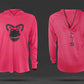 Air-Flow Long Sleeve Pullover: Roaring Pink