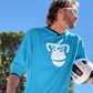 Air-Flow Long Sleeve Pullover: Gorilla Glacier Blue