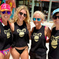 Kong Crop Top: Gold Primal