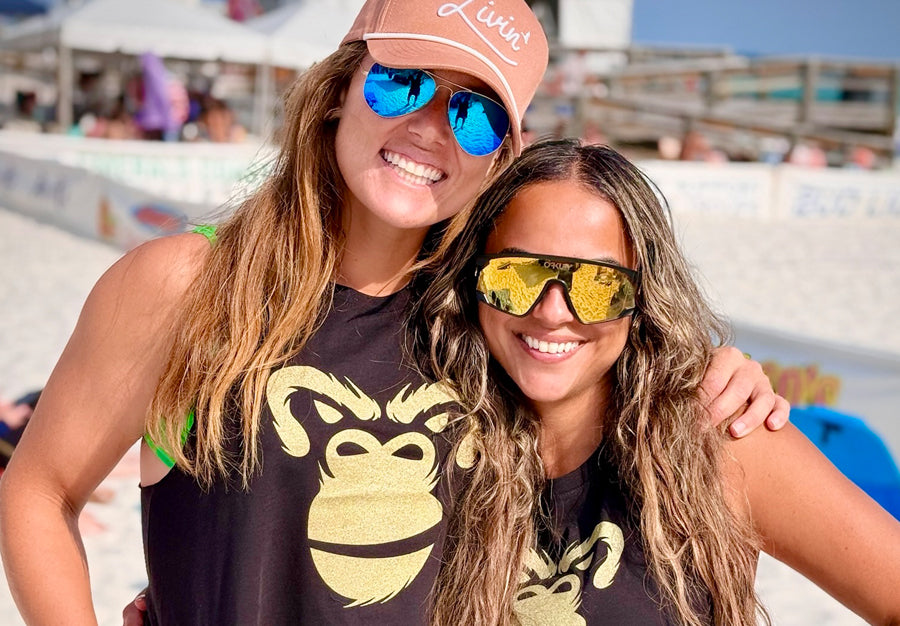 Kong Crop Top: Gold Primal