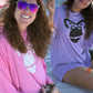 Jungle Soft Long Sleeve Pullover: Rainforest Flamingo