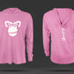 Jungle Soft Long Sleeve Pullover: Rainforest Flamingo