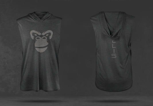 Air-Flow Sleeveless Pullover: Beastmode Black
