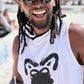 Air-Flow Sleeveless Pullover: Primal White