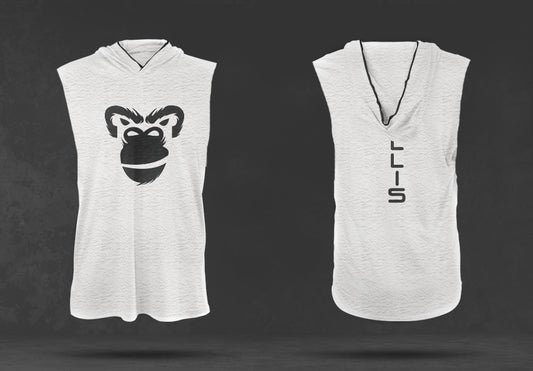 Air-Flow Sleeveless Pullover: Primal White