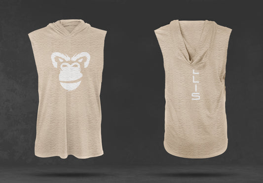 Air-Flow Sleeveless Pullover: Jungle Floor Tan