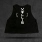 Jungle Soft Crop Top: Beastmode Black